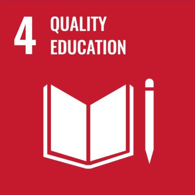 Sustainable Development Goal (SDG) 4 - Quality Education.