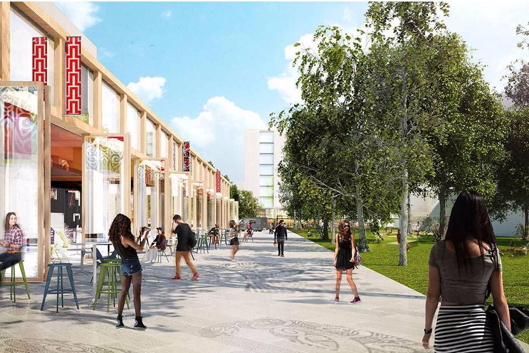 Campus Master Plan Concept Street