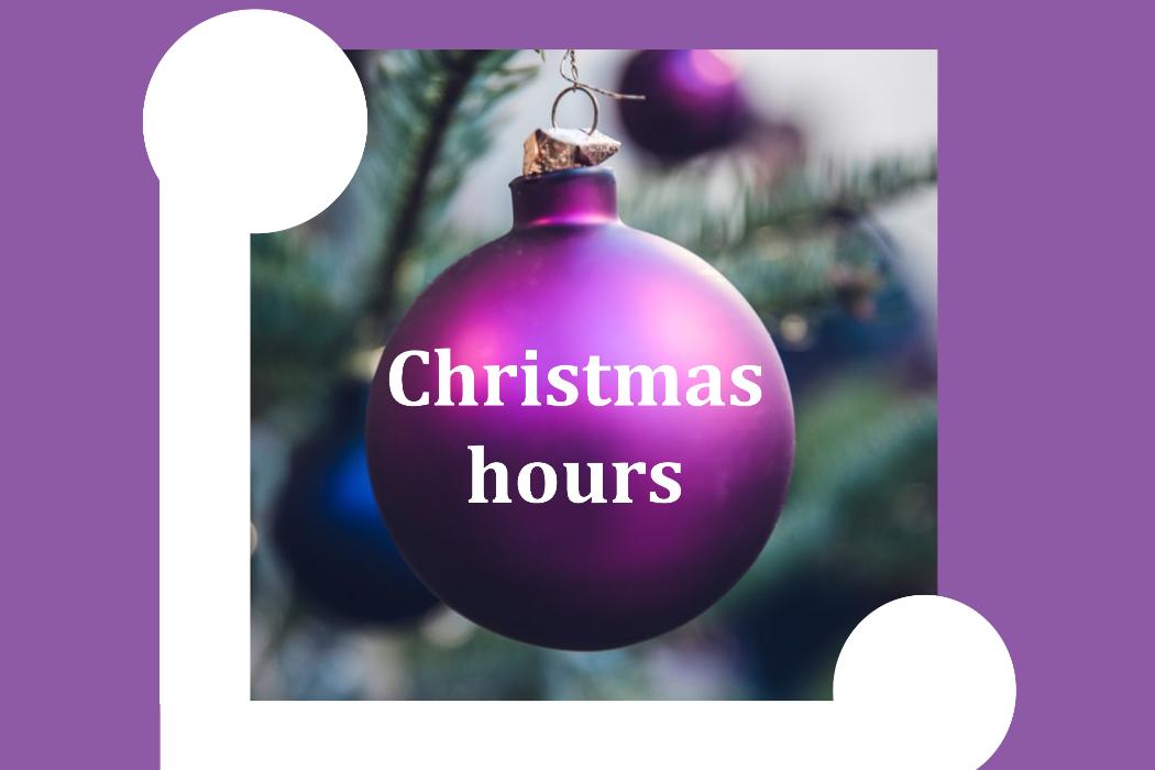 2020 2021 Library Holiday Hours University of Canterbury