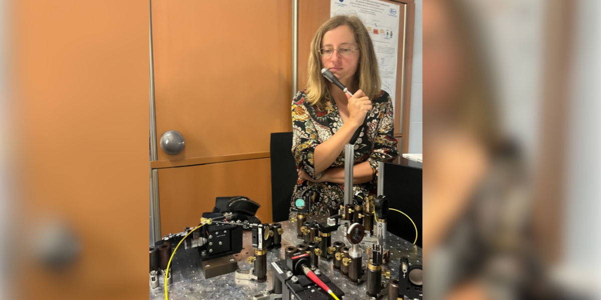 University of Canterbury Senior Research Investigator in Physics Dr Sylwia Kolenderska
