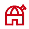 icon of an observatory