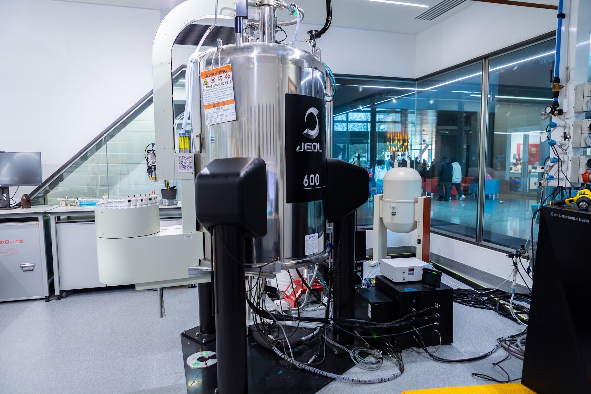 Nuclear Magnetic Resonance (NMR) machine.