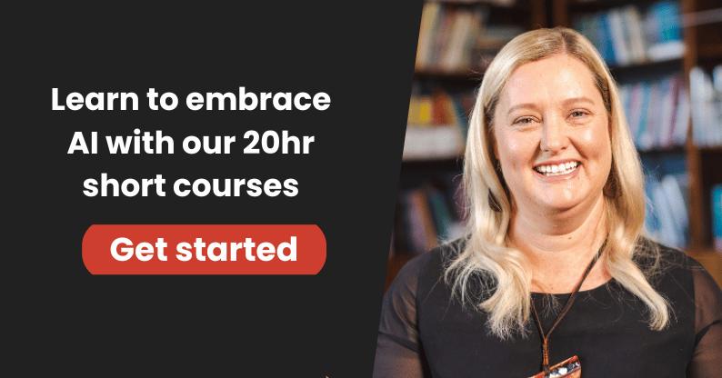 Learn to embrace AI with our 20hr short courses - get started