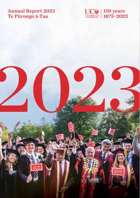 UC Annual Report 2023 cover UC Annual Report 2023 cover