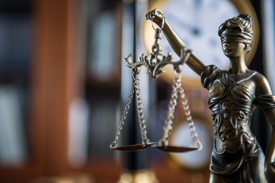 Lady Justice bronze model
