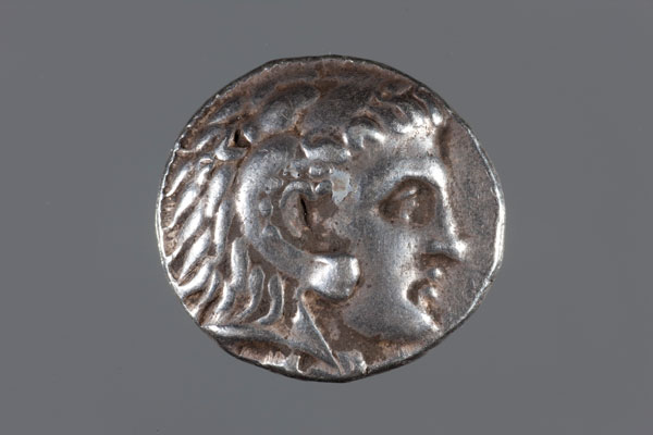 Head of beardless Heracles