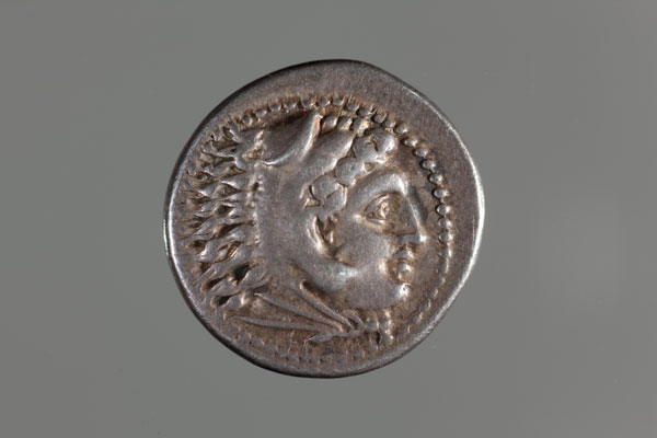 Head of beardless Heracles