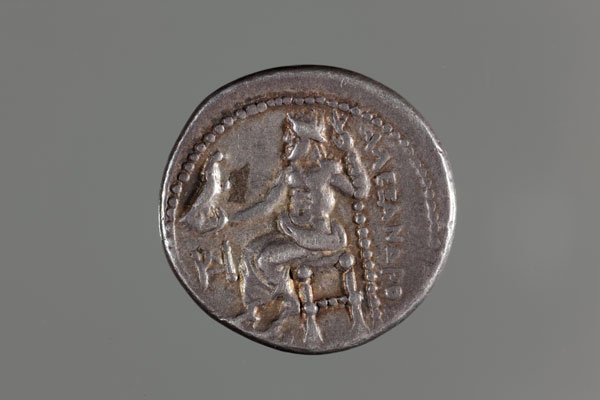 Seated Zeus holding sceptre