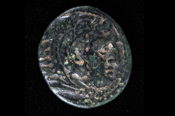 Head of beardless Heracles