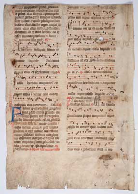  illuminated manuscript from England