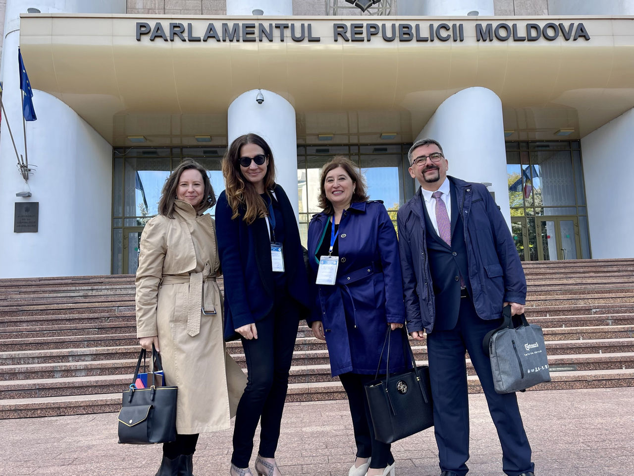 At the Parliament of Moldova