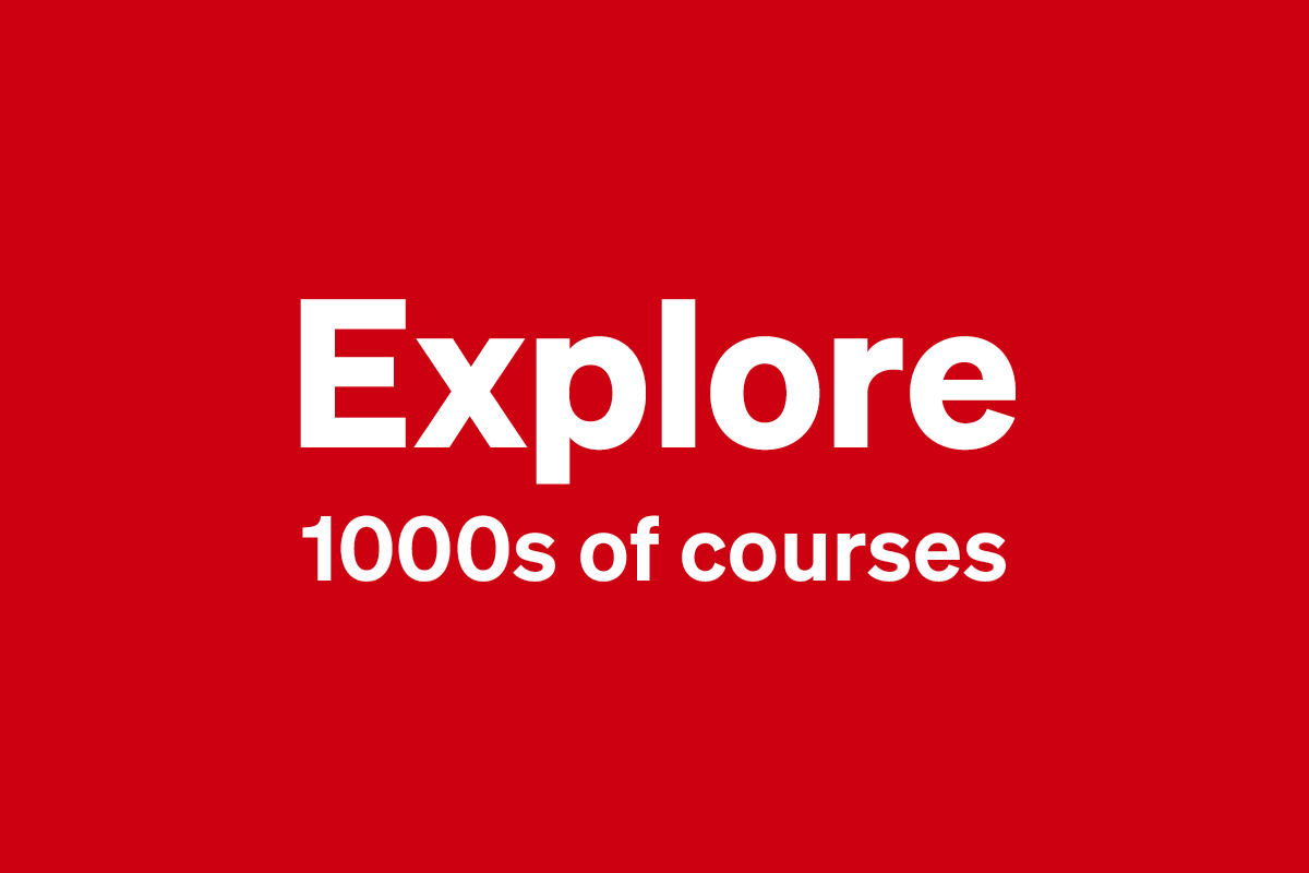 Explore thousands of courses