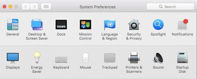 FollowYou system preferences