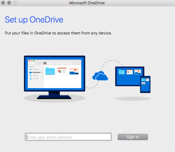 Onedrive Setup 1