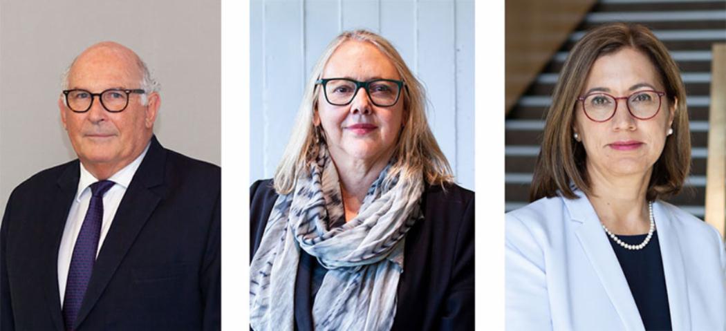 Hon Kit Toogood, Sue McCormack and Cheryl de la Rey