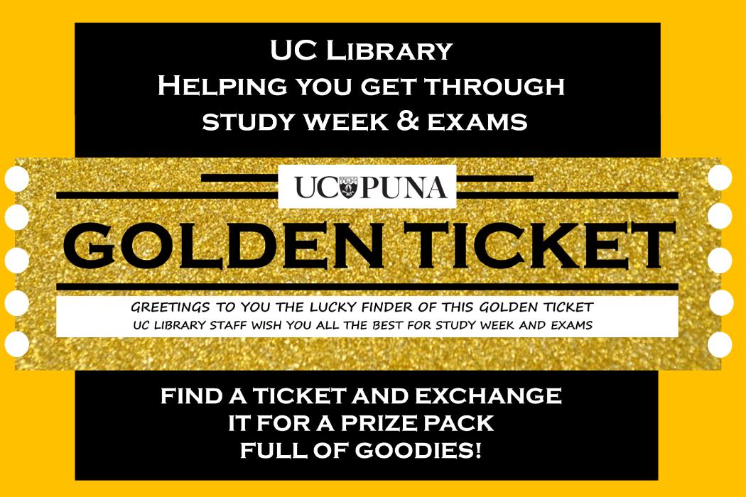 Puaka-James Hight (Central) Library Golden Ticket