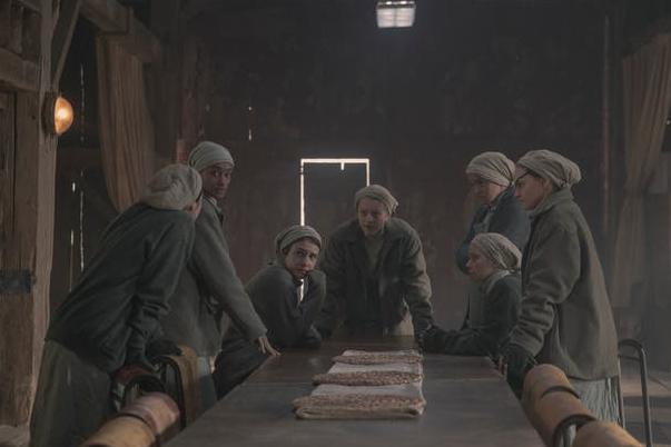 Scene from the Handmaid's Tale season 4