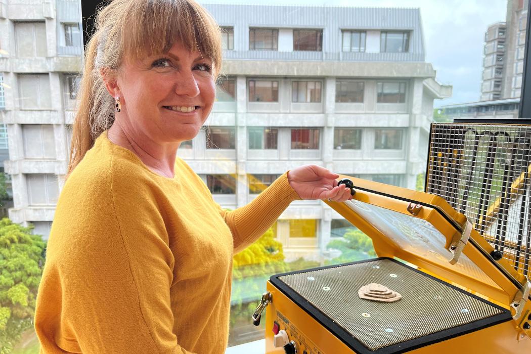 University of Canterbury student Lara Stunzner