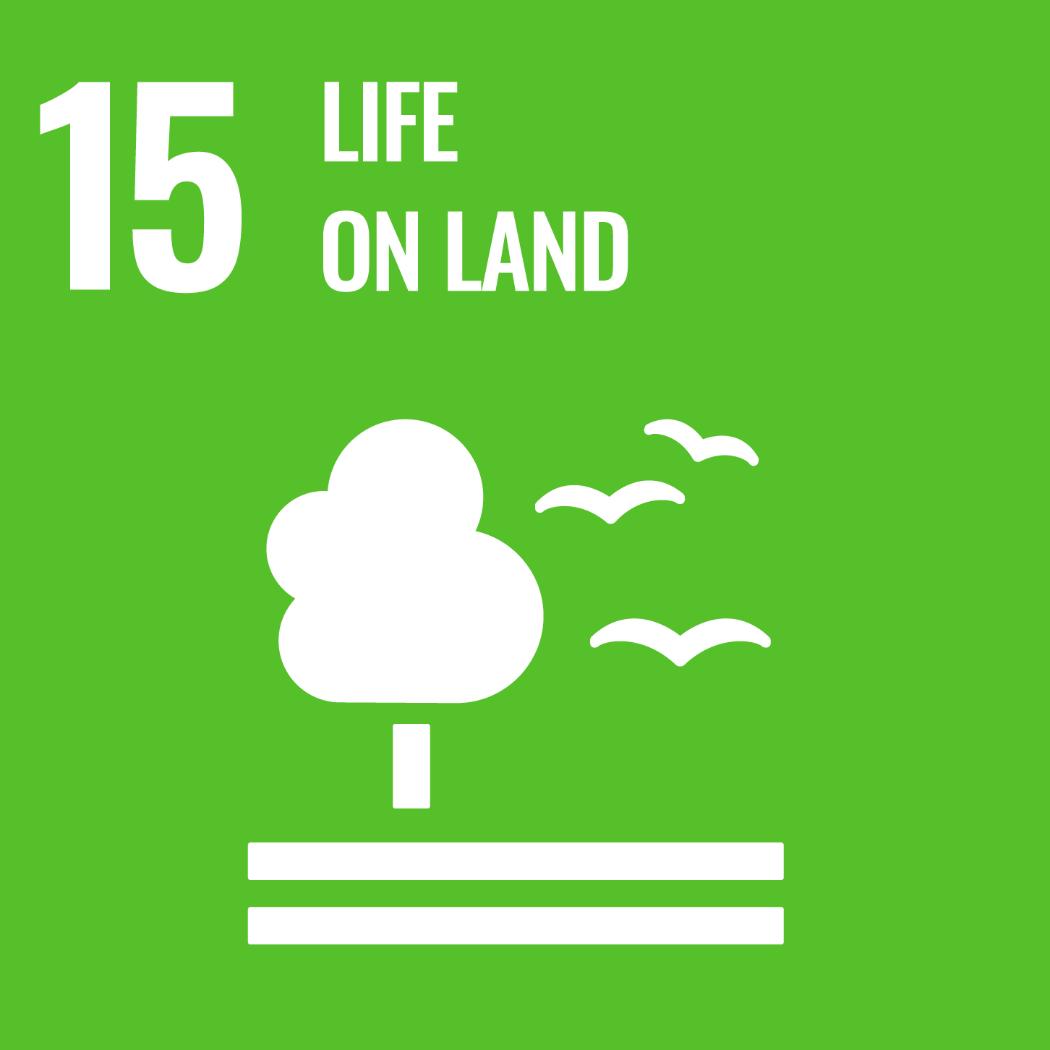 Sustainable Development Goal (SDG) 15 - Life on land.