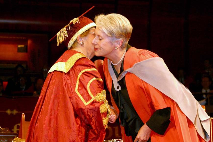 The Honourable Dame Silvia Cartwright, PCNZM, DBE, QSO, DStJ received a Honorary Doctor of Laws from the University of Canterbury in 2002.