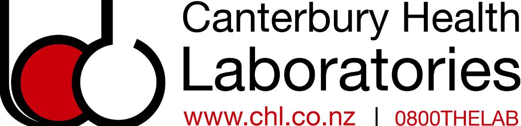 Canterbury Health Laboratories logo ©Canterbury Health Laboratories