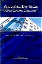 COMMERCIAL LAW ESSAYS: A New Zealand Collection