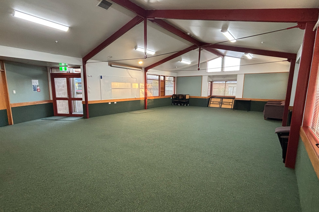 Large empty room.