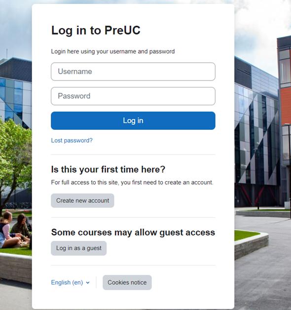 screenshot online login