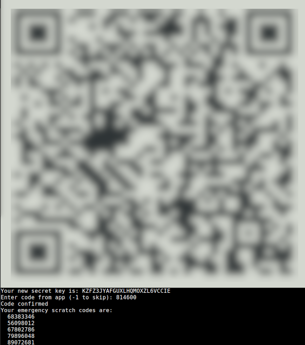 CSSE Google Authenticator