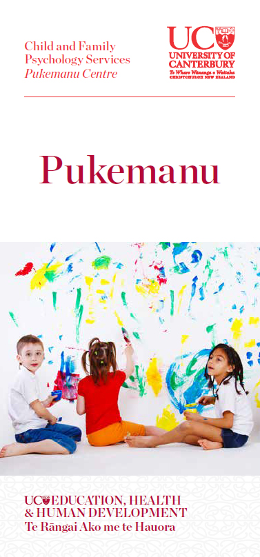 Pukemanu Centre brochure cover