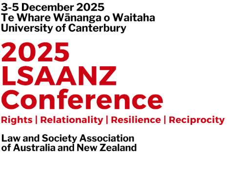 3-5 December 2025, the 2025 LSAANZ Conference at the University of Canterbury