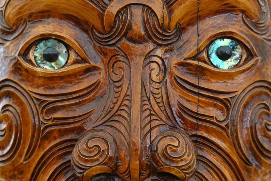 Maori Carving Face Culture
