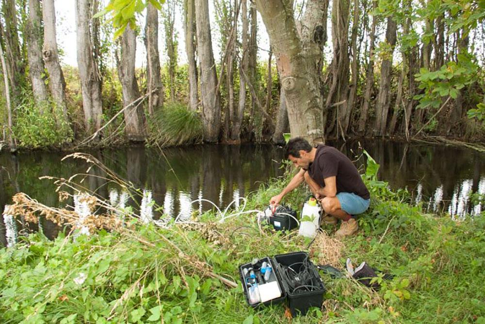 Water Resource Management Person at River