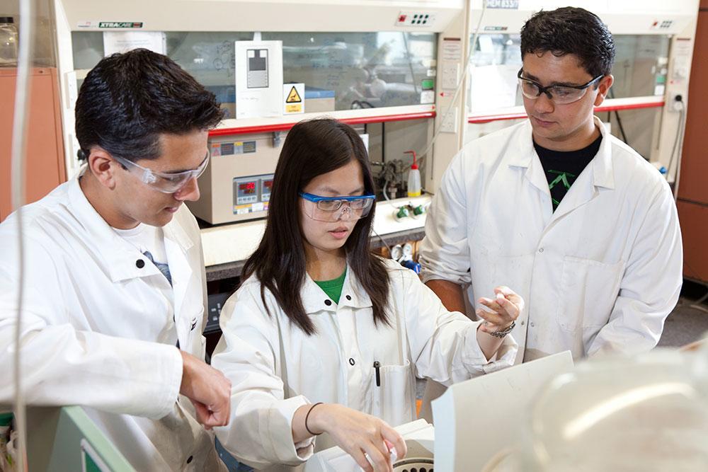 Students in Chemistry Lab