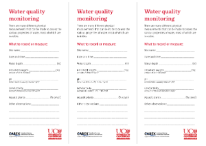 Water Quality Monitoring