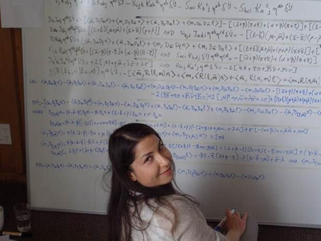 Mathematical Physics PhD Graduate Nezihe Uzan