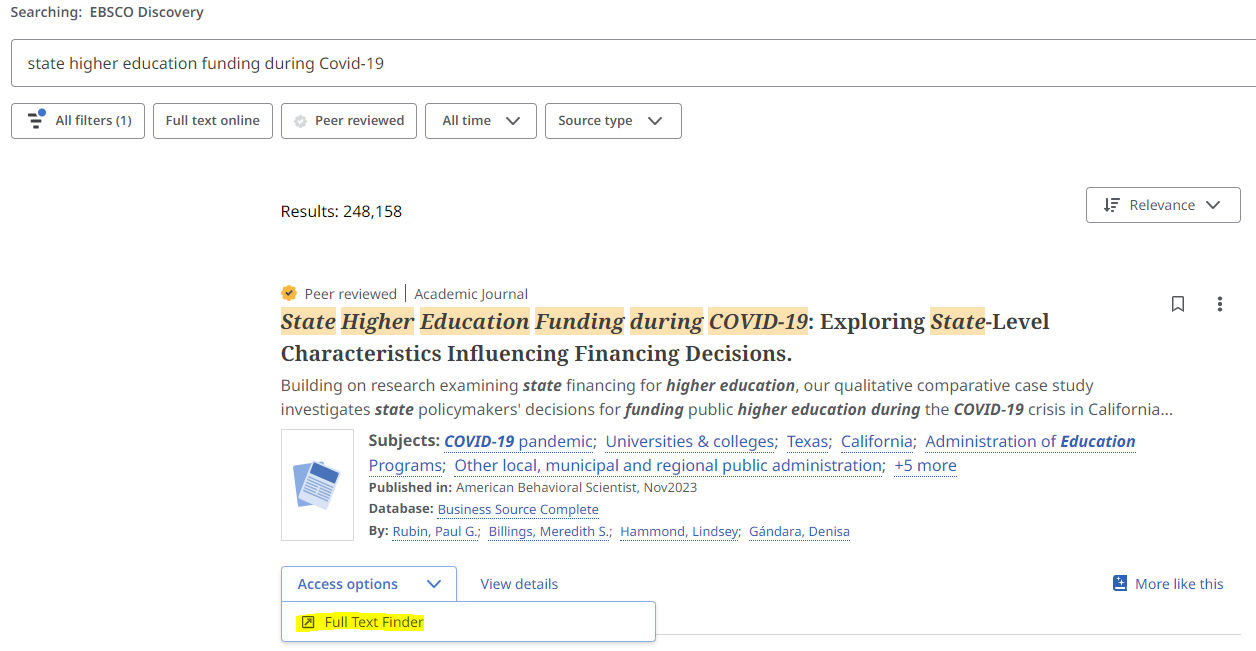 Library Multisearch