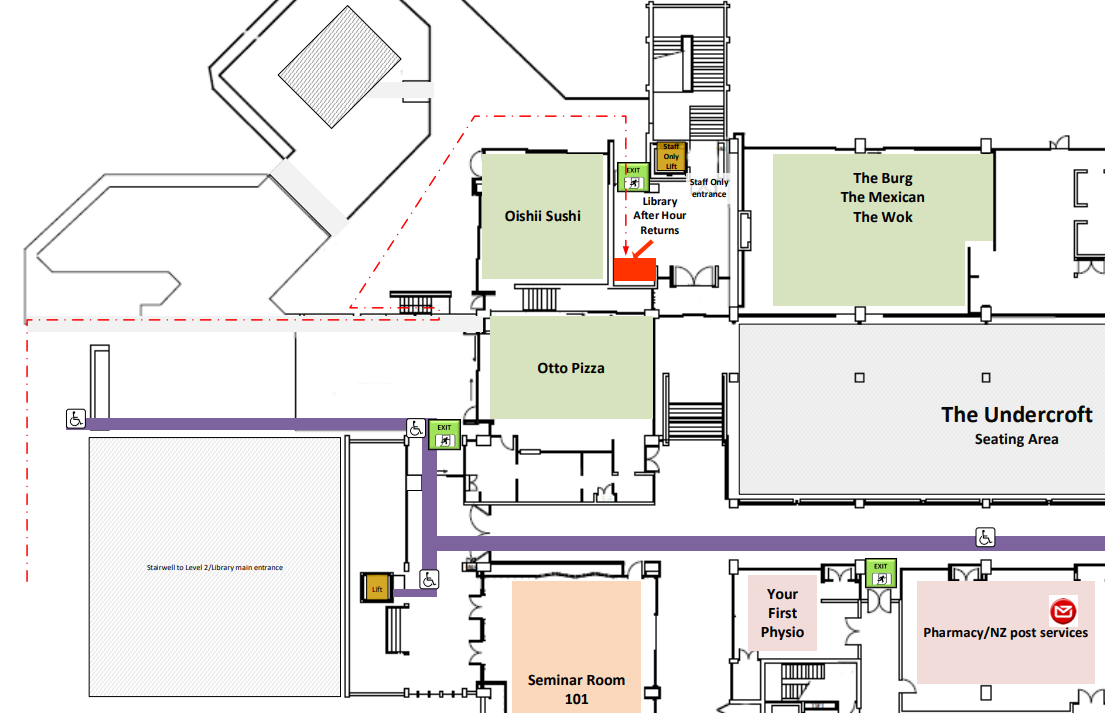 After Hours Returns Floorplan